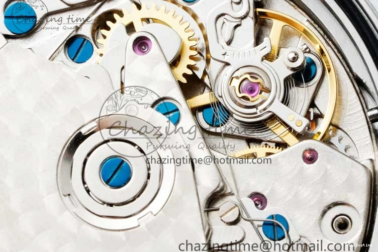 0405 UrbanChic Speedmaster Racing Master SS HKF Best Edition Blue Black Dial on SS Bracelet A 7808